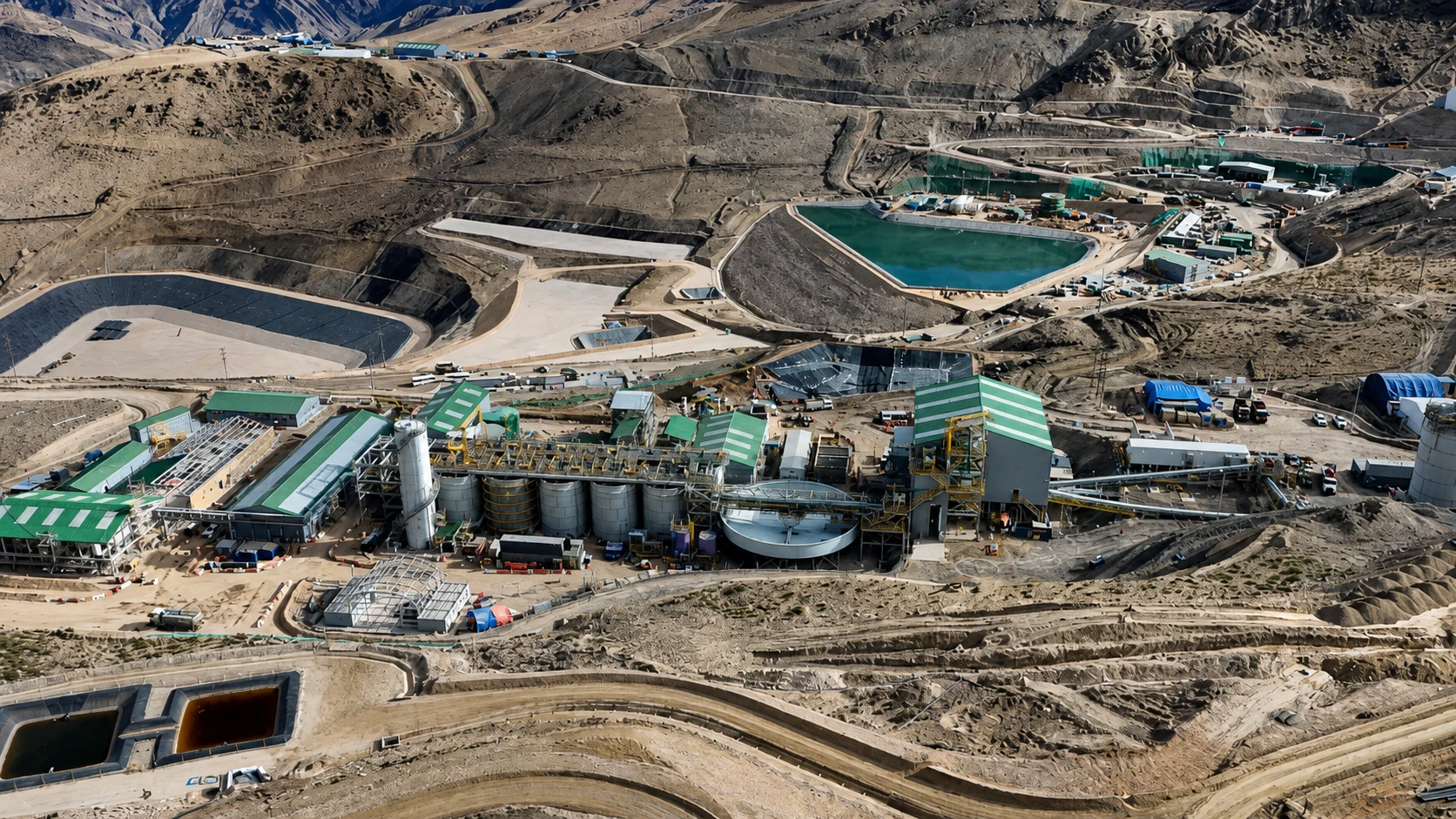 Vista industrial del proyecto San Gabriel